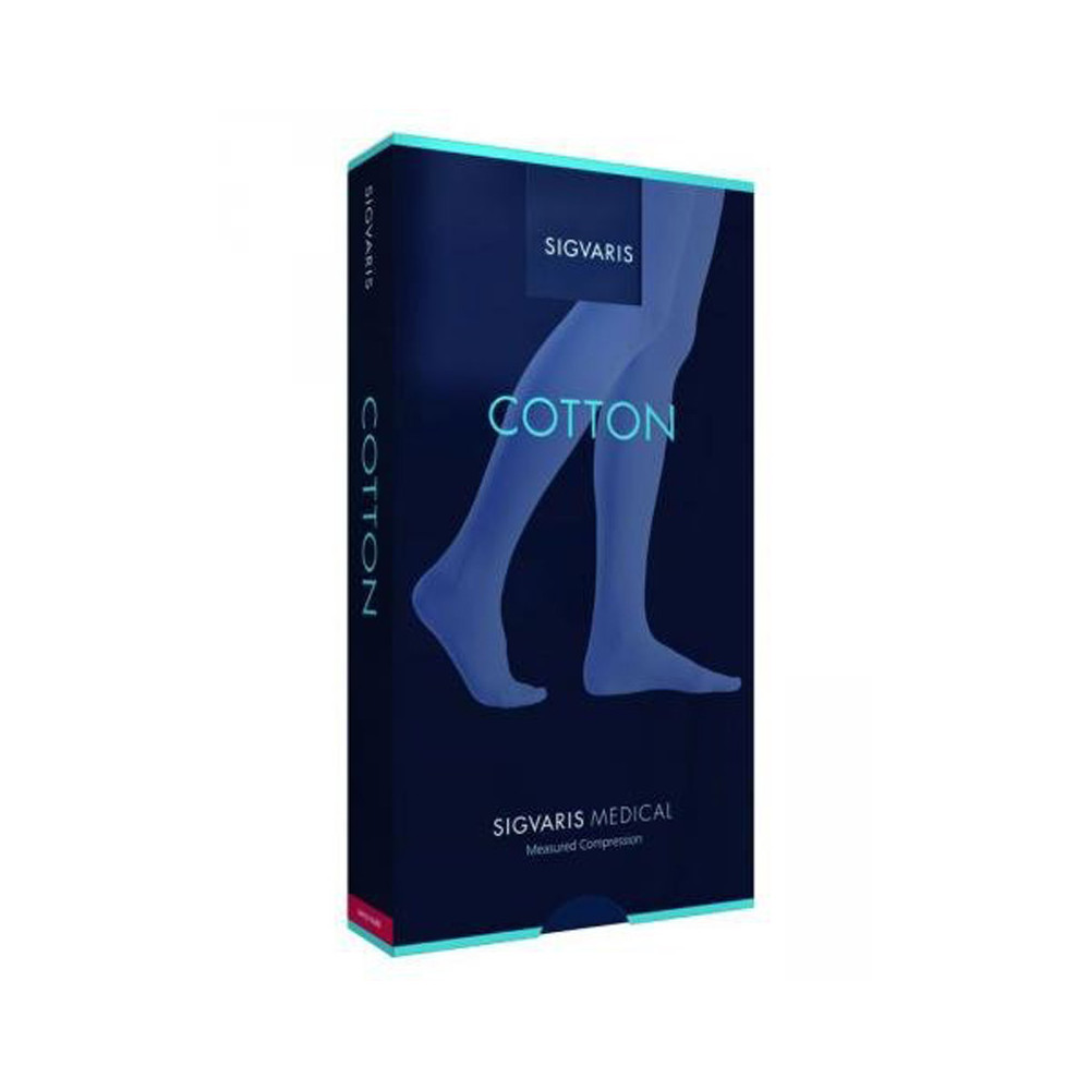 Κάλτσες συμπίεσης Sigvaris Cotton 1 AD μέχρι το γόνατο κλάση 1