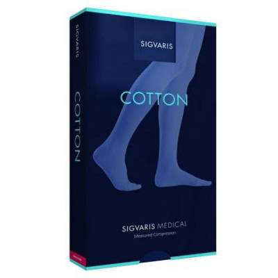 Κάλτσες ριζομηρίου Sigvaris Cotton Ι κλάση 1 βαμβακερές μπεζ