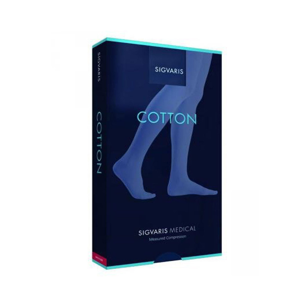 Κάλτσες ριζομηρίου Sigvaris Cotton Ι κλάση 1 βαμβακερές μπεζ