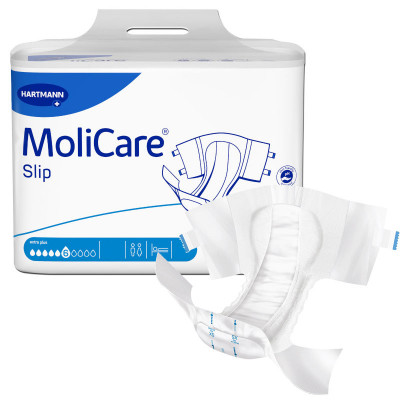 Πάνες ακράτειας Molicare Flash Slip Extra Plus με 6 σταγόνες απορροφητικότητας