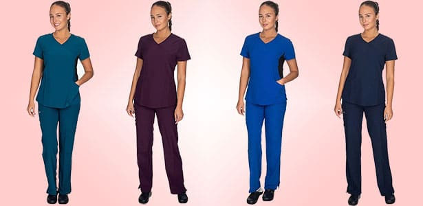 Στολές γυναικείες γιατρών & νοσηλευτών stretch - Ιατρικά scrubs Alezi